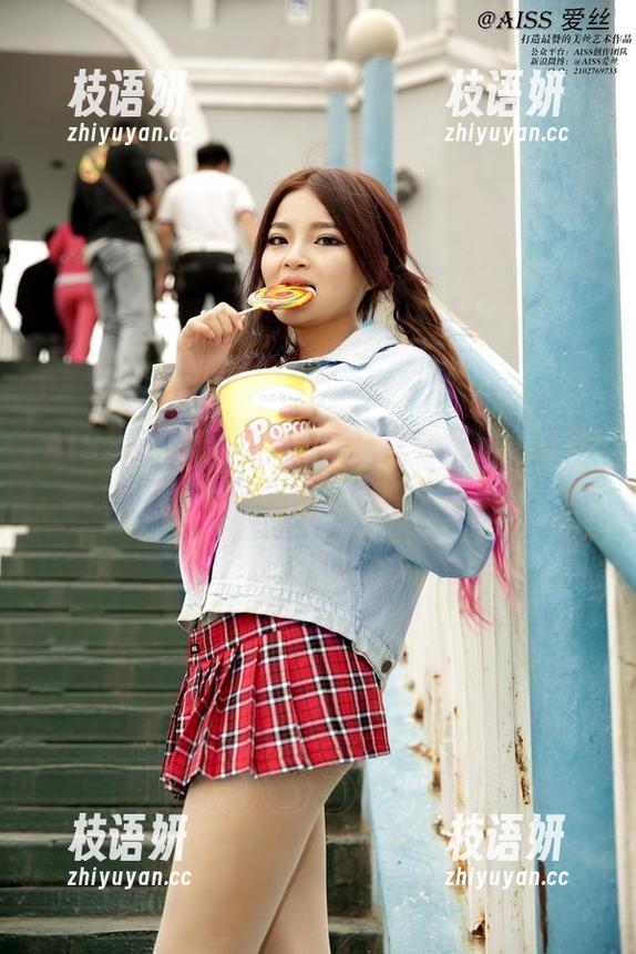 AISS爱丝(黄金版) - 日光浴福利，让你免费领略若兮的偷吃阳光套图。