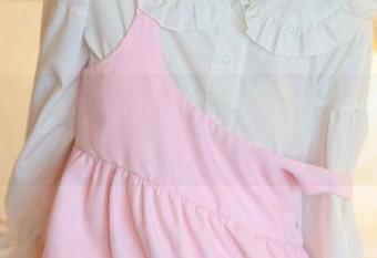 MFStar模范学院 – Lingyu的JK高清写真—不知不觉被抓住的还有那份俏皮呢。