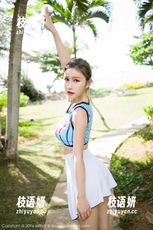 MiStar魅妍社 - 哪里有白裙，哪里就有小沫琳，这组照片太好看了吧？