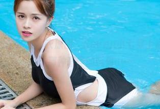 YouWu尤物馆 – 连体衣原图，Seven小七穿上后竟然让我想起了那种奇怪的玩偶……