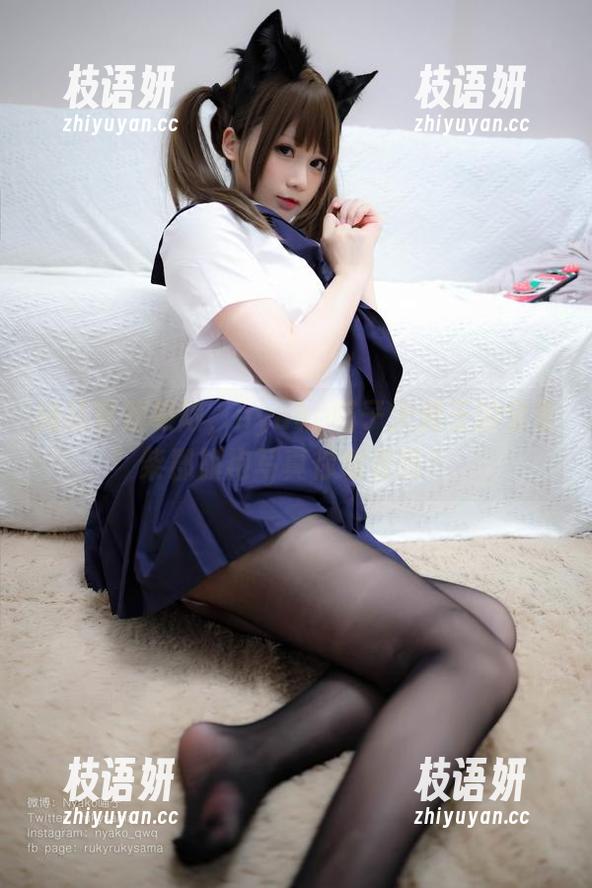 挑战审美极限，nyako喵子大魔王的全套柴郡旗袍写真你敢看吗？