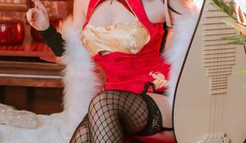 喵糖映画 – 高清图册：看蠢沫沫变身高雄兔女郎，真是让人捧腹与惊艳并存。