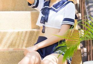 推女神 – 看吧，尤Una娜的黑丝在精选图库里说的“你喜欢我是不是？”