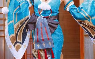 白纱糖，桜桃喵最新图集的一大亮点，犹如某种未曾尝过的梦里糖果。