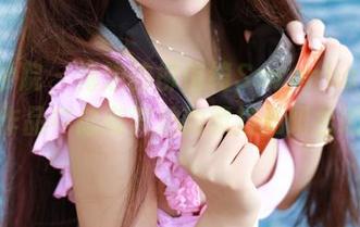 模范学院 – 海边的柳侑绮Sevenbaby，写真作品中总有波浪的撩拨和阳台的闲适～