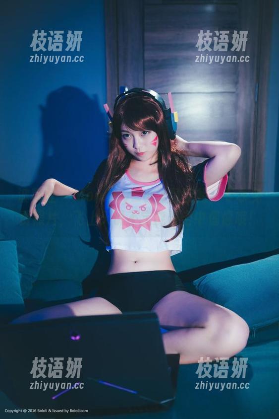 波萝社 - Monkey_小潘鼠空姐，专享免费照片，飞上天说不定能当空中偶像哦！