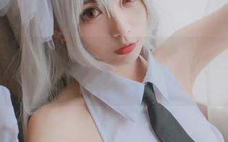 清颜真德秀纯白写真，壁纸竟成了新一代白色经典