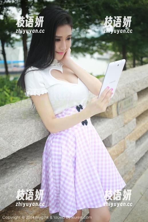 美媛馆 - 黄乐然清纯写真：找个理由再多看一眼，不然太良心没伴都怕！！