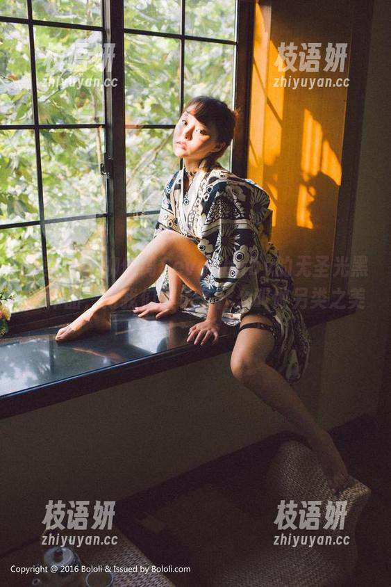 菠萝社 - 柳侑绮Sevenbaby的无圣光黑白作品，向我们展示了什么叫做另类之美。