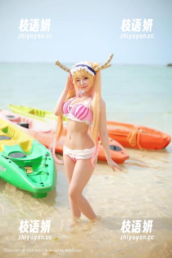 菠萝社 - 柳侑绮的豹纹私拍图集——嗨，其实我是猫咪，喵