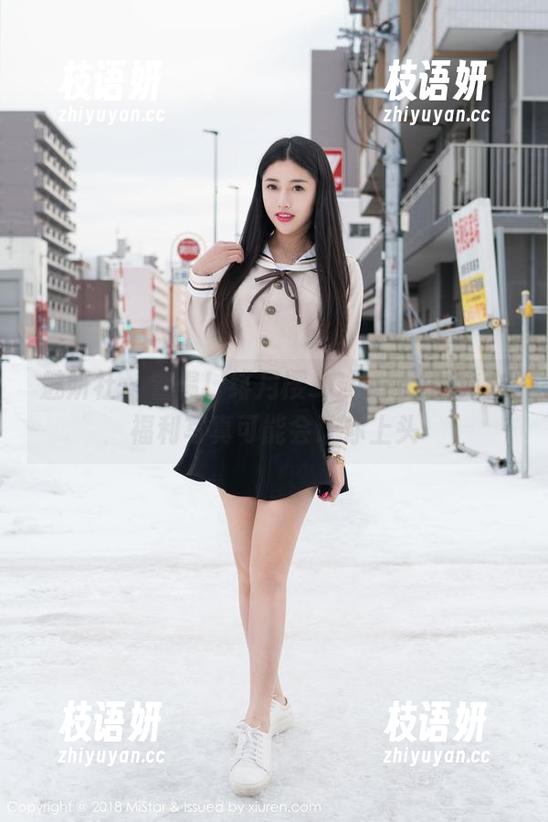 魅妍社 - 警惕！绯月樱_Cherry的纯白福利写真可能会让你上头